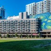 a group of buildings